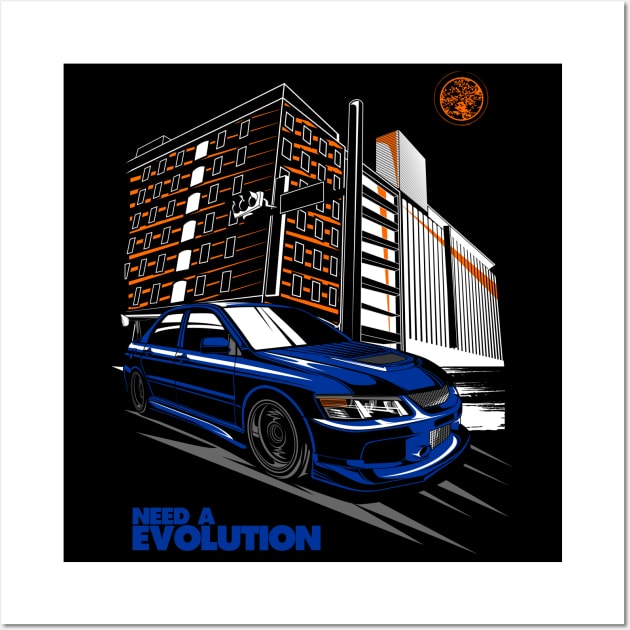 Lancer Need Evolution Wall Art by aredie19